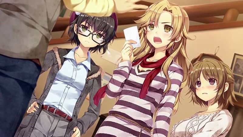 Kamaitachi no Yoru Rinne Saisei, opening della sound novel 5pb.jpg